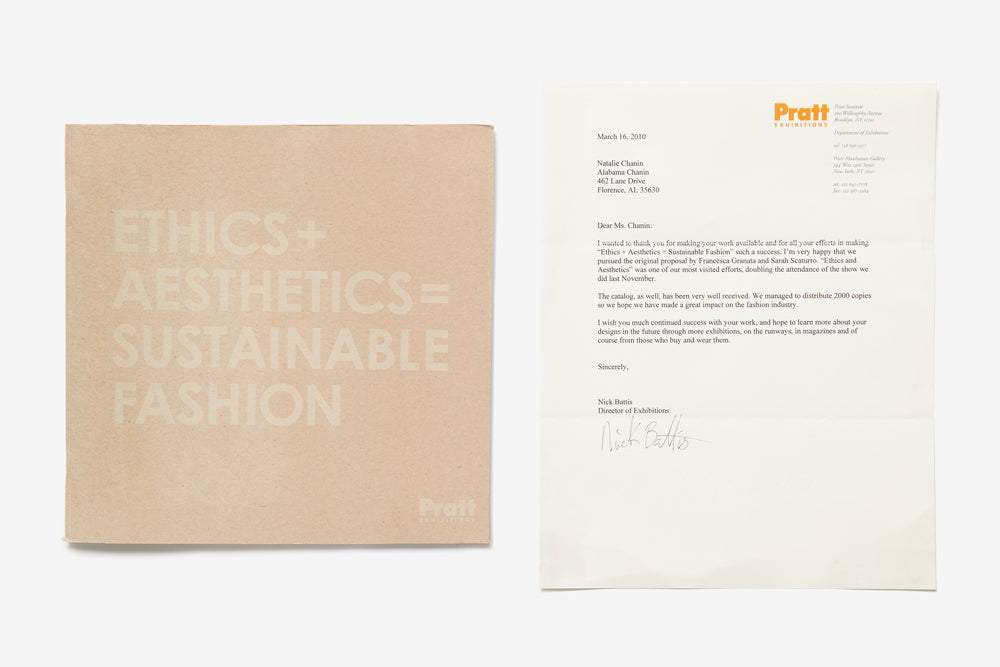 Alabama Chanin - Ethics + Aesthetics = Sustainable Fashion, 2009