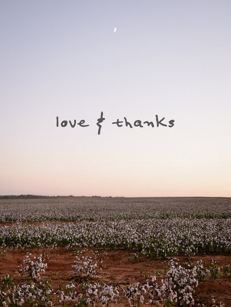 Alabama Chanin - A Symposium Thank You